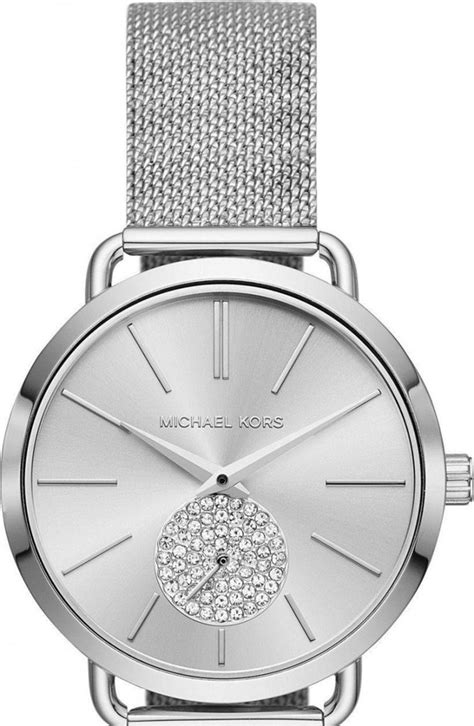 mk3843 michael kors|Portia Mesh Silver.